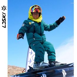 Skiing Jackets LDSKI Ski Parkas Children Winter Warm Waterproof Windproof Hoodies Clothing Outdoor Sports Snowboarding Boys Girls Suit