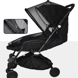 Stroller Parts Summer Mosquito Net Full Cover Multi-purpose Encrypted High Viewing Angle Baby Umbrella