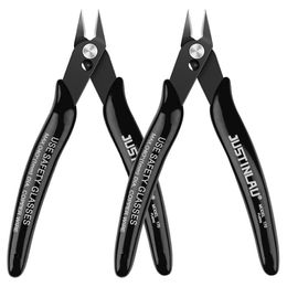 2Pcs Mini Nose Cutting Plier Electrical Wire Cable Cutter Metal Side Snips Flush Pliers Convenient Durable Tool 240516