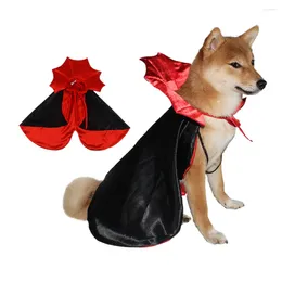 Dog Apparel Halloween Pet Cat Clothes Cloak Cape With Cap Decor Christmas Party Costume Cute Kitten Puppy Vampire Cosplay Gift Supplier