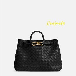 Andiamo Designer Tote Bag Single Shoulder Bag Women Crossbody Bag BotegaVeneta 2024 Medium Woven Office Handbag Laptop Bag Height24CM Width32.5CM Depth12CM QGKS