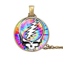 16colors grateful dead necklace science fiction fantasy viking hero movie film charaters Glass Cabochon necklace High Quality