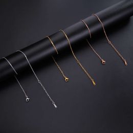 Stainless Steel Necklace For Women Ordinary Cross Chain Gold Colour Punk Choker Fashion Jewellery Birthday Gifts