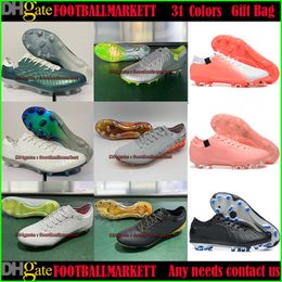 New Elite FG Soccer Shoes Boots Cleats For Mens Kids Low Top football de crampon scarpe calcio Fussballschuhe botas futbol Chaussures Firm Ground Emerald Wholesale