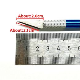 5/9pcs Non-Slip Metal Scalpel Knife Tools Kit Paper Cutter Engraving Craft Knives Mobile Phone PCB DIY Repair Hand Tools Blades
