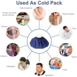 3 Size Ice Bags Cool Ice Bag Reusable Sport Injury Durable Muscle Aches First Aid Relief Pain Health Care Cold Therapy Ice Pack