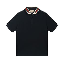 Mens Polo Shirt Designer Man Fashion Horse T Shirts Casual Men Golf Summer Polos Shirt Embroidery High Street Trend Top Tee Asian size XS-L#Q8