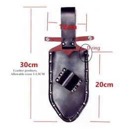 Other Garden Tools Pointer Metal Detector Holster Digger Pouch Treasure Waist Pack Finds Bag Tools Shovel ProFind Leather 2in1 for Garden Detecting S521244