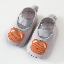 First Walkers Baby Girl Socks Toddler Prewalker Summer Non Slip Girls Breathable Shoes Boys Cute Winter For