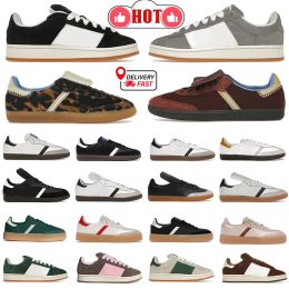 Designer Casual shoes for men women flat sneakers platform shoe Suede Low Top Leather OG Cloud WHite Gum velvet Pink Glow mens outdoor sports Trainers size 36-45