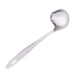 Spoons Creative Duck Mouth Shaped Spoon Stainless Steel Hanging Kitchen Ladle Practical Long Handle Pot Scoop