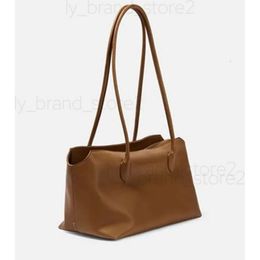 The row designer shoulder bag womens half moon Park tote Bag Luxurys handbag shop lunch box bucket bags real Leather crossbody clutch satchel shopper bag 666