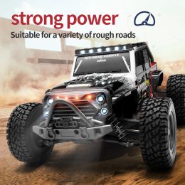 High Speed Drift 4x4 RC Car 1:16 With LED Off-road Remote Control Cars 4WD Climbing Vehicle Model Truck for Kids Boy Toys Gift