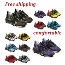 2024 Free shipping New Design Customized Sports Shoes Men Women Unisex Comfortable Suitable Breathable Heighten Fashion Stylish Sneakers Triple White Black Green