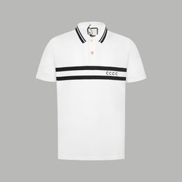 2024 Mens Polo Shirt Designer Man Fashion Horse T Shirts Casual Men Golf Summer Polos Shirt Embroidery High Street Trend Top Tee#Q9