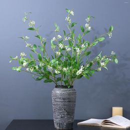 Decorative Flowers Artificial Plants Home Decoration Table Decors Leaf 1pc DIY 102cm Wedding Green Fake