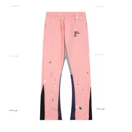 Designer Trousers Men's Jeans Mens Woman Pants Weatpants Speckled Letter Print Women's Couple Loose Versatile Casual Straight Autumn Fashion Multicolor 70