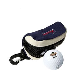 1 Pcs Mini Golf Ball Bag Portable Waist Pack Zipper Holder Storage 2 Balls Pouch Waterproof Carabiner 240515