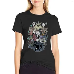 Women's Polos Hollow Knight T-Shirt Oversized Short Sleeve Tee T Shirt Women