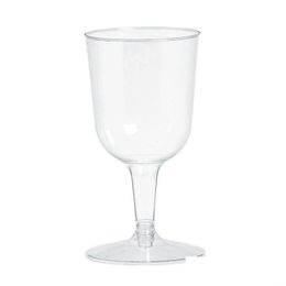 Other Event & Party Supplies Plastic Transparent Bar Wine Glass Wedding Champagne Flute Creative Disposable Cup Drinking Utensils For Dhi8V