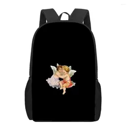 Backpack Angel Cupid Art Love 3D Printing Children School Bags Kids For Girls Boys Student Book Schoolbags Mochila Escolar