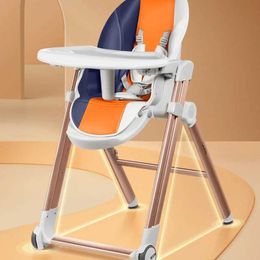 Dining Chairs Seats Foldable and multifunctional high chair for baby feeding high chair for baby feeding high chair for baby dining with wheels for dining WX5.20