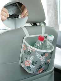 Storage Bags Multi-Pocket Car Seat Back Organiser Hanging Bag Waterproof Pocket Tissue Holder Interior Accessories