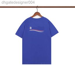 2024 Balencigaa BB mens tshirt designer t shirt letters clothes graphic tees t shirts pure cotton couple models M8R1