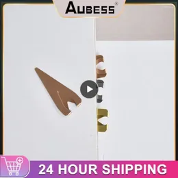 Stationery Rose Gold Cnc Machining Lossless Books Mini Practical Exquisite Shape Location Sign Brass Page Holder Bookmark