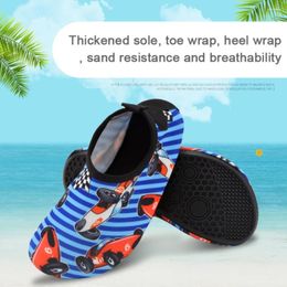 Casual Shoes Summer Children Beach Cartoon Non-Slip Diving Socks For Swimming Kids Boys Girls Surf Underwater Shoe