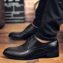 Casual Shoes Sneakers Handmade Leather Men Black Formal Party Office Lace Up Business Dress Wedding Hommes Chaussures Zapatillas