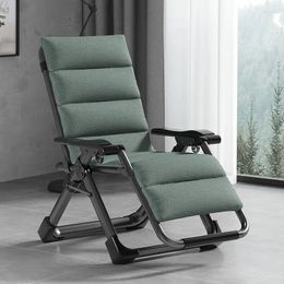 Camp Furniture Recliner Balcony Household Leisure Lunch Break Chair Foldable Office Single Nap Back Beach Portable