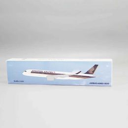 Aircraft Modle 1/200 Scale A350 A350-900 Singapore Airlines Aircraft Plastic ABS Assembly Aircraft Model Aircraft Toy Collection S2452204