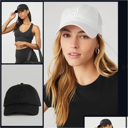 Snapbacks Designer Outdoor Sports Cap Yoga Baseball Hat Fashion Summer Women Versatile Big Aloyoga Head Surround Show Face Small Sunvi Otaeq