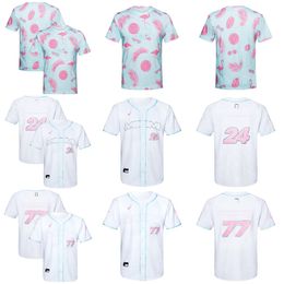 F1 2024 Team T-shirt Formula One team racer's summer short-sleeved shirt Men can customize racing suit.