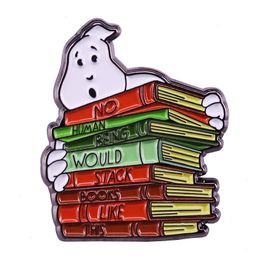 Ghostbusters Enamel Pin ghost-catching Brooch iconic logo Badge supernatural comedy film Accessory