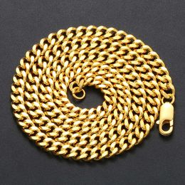 Trend Leader High Quality Smooth Gold Plated 925 Sterling Silver 5mm Cuban Link Chain