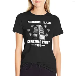 Women's Polos Nakatomi Plaza Christmas Party 1988 T-Shirt Lady Clothes Edition T Shirts For Women