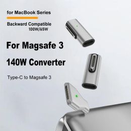 Type-C Female to Magsafe 3 Converter 140W USB-C Magnetic Adapter Connector Laptop PD Fast Charging Plug For MacBook Air/Pro
