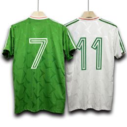 1990 Ireland World Cup Match Home Away football Shirt Retro classic soccer jersey Andy Townsend Ronnie Whelan Paul McGrath Kevin Sheedy National team