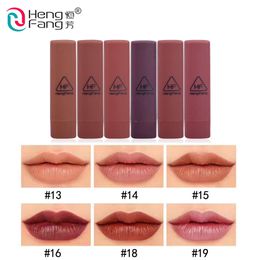 Constant Fang velvet small mouth red matte fog face lipstick six Colours six boxes packed hard box storage box beautiful makeup