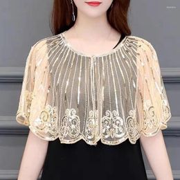 Women's Blouses Summer Solid Colour Fashion Sleeveless Shawl Women High Street Casual Loose Button Cardigan Sequined Embroidered Y2K Tops