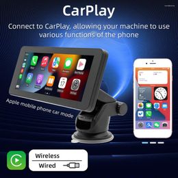 Portable Car Stereo Wireless For Carplay Android Auto RF Transmission USB Reading MP5 Player With Telephone Projection Function