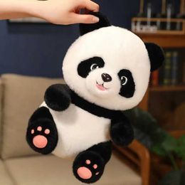 Plush Cushions Kaii Plush Panda Toys Cute Full Stuffed Animal Doll Appease Toy Gift for Kids Friends Girl Home Decor Christmas Birthday Gifts