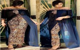 tilapia fashion loose leopard women maxi long split gown leisure outdoor patchwork strapless sexy african dress H12103814372