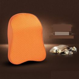 Seat Cushions Car Head Pillow Neck Waist Support Memory Cotton Lumbar Inside The Drop Delivery Otl3G Mobiles Motorcycles Interior Ac Dhsou