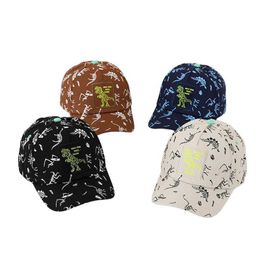 Caps Hats Childrens Baseball Hat Girl Boy Spring Summer Baby Sun Animal Printed Foot d240521