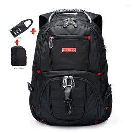 Backpack SIXRAYS Men's Backpacks 15.6Inch Computer Notebook Travel Bags Unisex Large Capacity Bagpack Waterproof Business Usb Charge