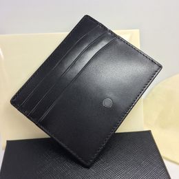 Designer Credit ID Card Holder Leather Wallet Money Bags Cardholder Case for Men Women Fashion Mini Cards Bag Coin Purse With original box