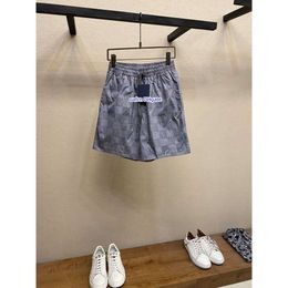 24FW Men's and Women's Designer Shorts Checkerboard Letter Jacquard Short Men's Shorts Fei Dong First Classic Checkerboard Full Width Printed Shorts 5625